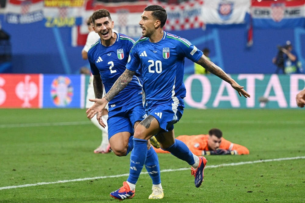 hasil kroasia vs italia berakhir dramatis, ini klasemen grup b euro 2024