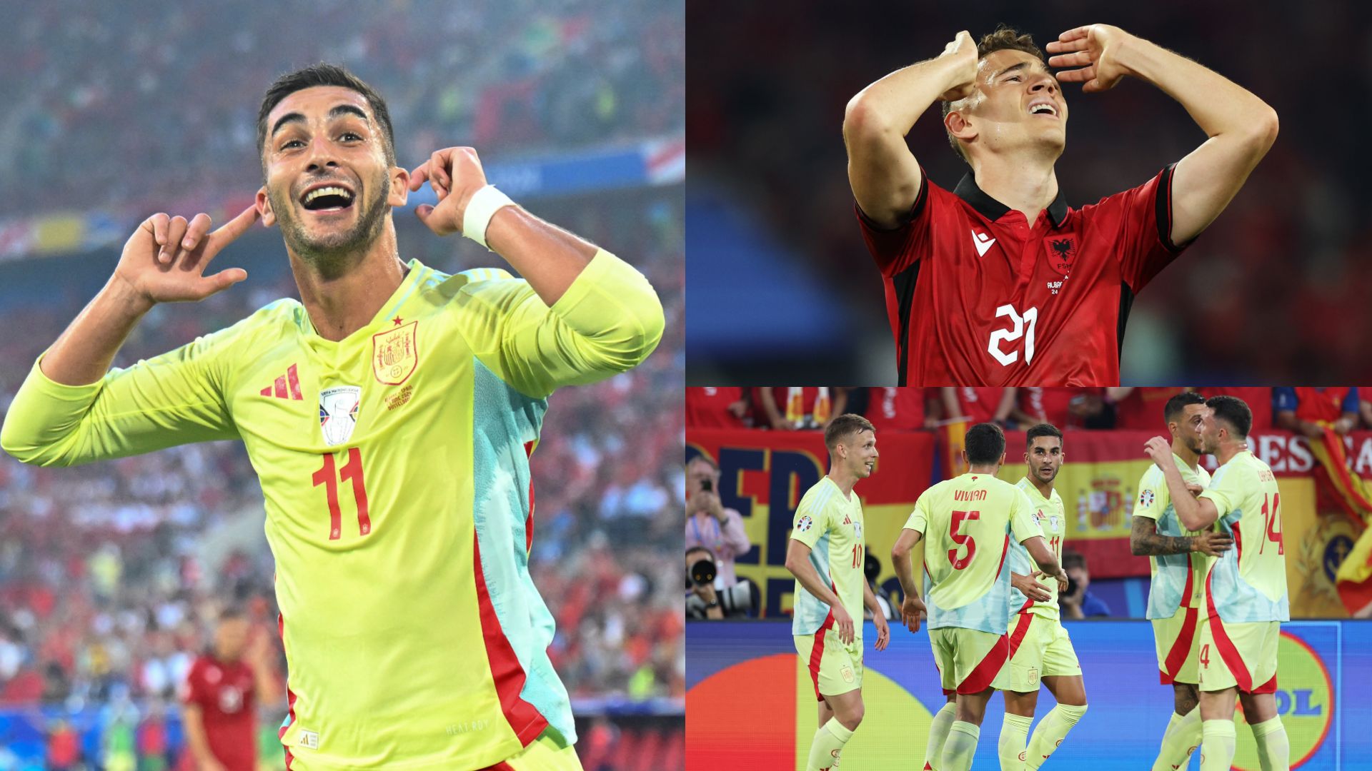 Spain Player Ratings Vs Albania: Ferran Torres Keeps La Roja Perfect ...