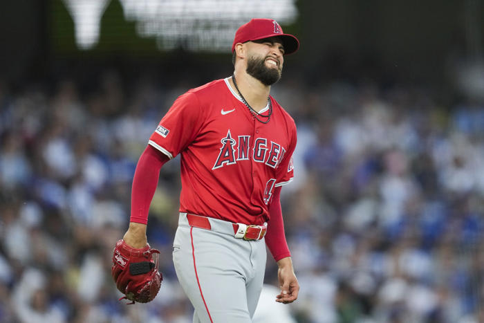 angels left-hander patrick sandoval has torn ucl, hurt on pitch to former teammate shohei ohtani