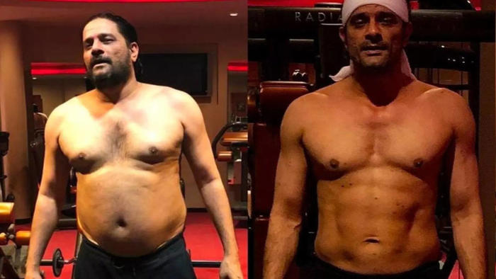 26 kg weight loss in 5 months ft. jaideep ahlawat's astonishing transformation for junaid khan's maharaj