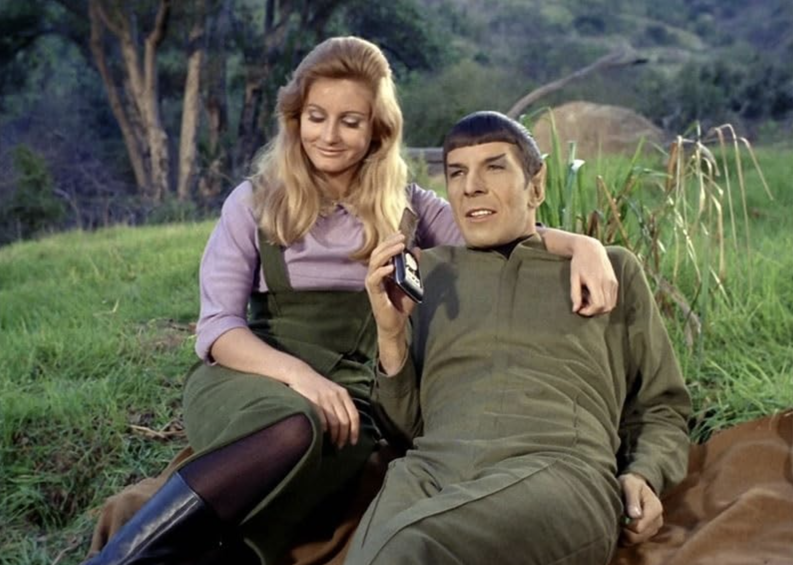 <p>- IMDb user rating: 7.8<br> - Season 1, Episode 24<br> - Director: Ralph Senensky</p>  <p>Spock is often paired with short-term romantic interests in "Star Trek," and Episode 24 of the first season features one in the character Kalomi. Spock reunites with this botanist from his past on an away mission—he, Kirk, and McCoy beam down to a colony to find that all of its inhabitants are affected by spores that invoke an overly positive and lethargic attitude. For the half-human, half-Vulcan character Spock, it was another opportune time for him to explore his emotions as he found himself under the same influence.</p>