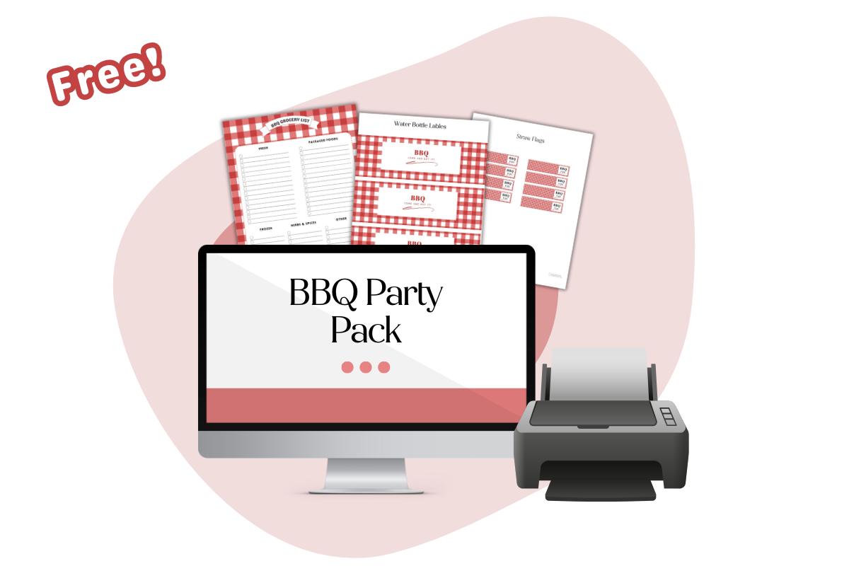 19 Easy BBQ Party Ideas With Free Printable Decorations