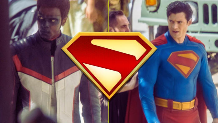 dc: fotos del set ‘superman legacy’ revelan a edi gathegi como mr. terrific y el primer vistazo del nuevo traje de david corenswet ‘en acción’
