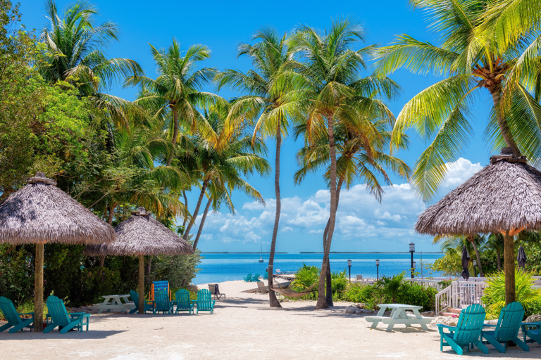 A resort beach in the Florida Keys Lucky-photographer via Shutterstock
