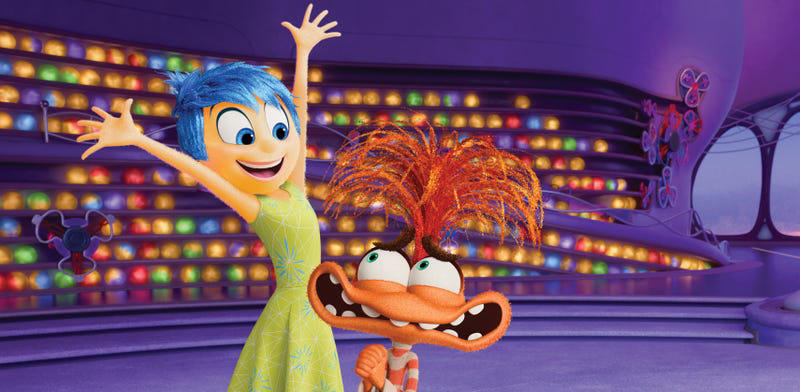 'inside out 2' could become the first movie since 'barbie' to gross $1 billion at the box office