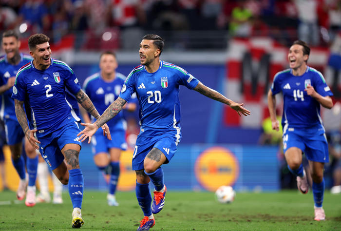 italia iguala en la agonía para eliminar a croacia en la fase de grupos de la eurocopa 2024