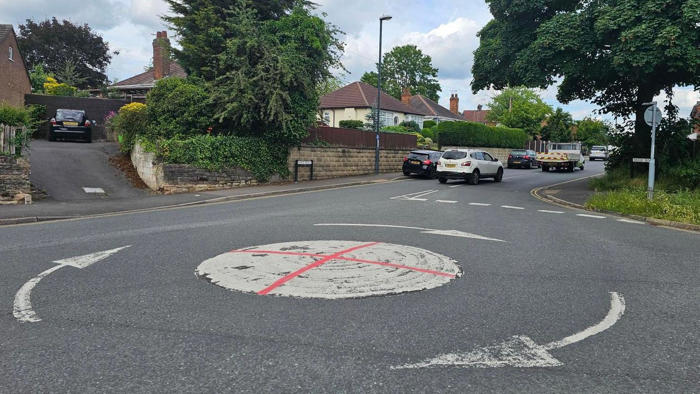 roundabout repaint is 'a bit of fun' say residents