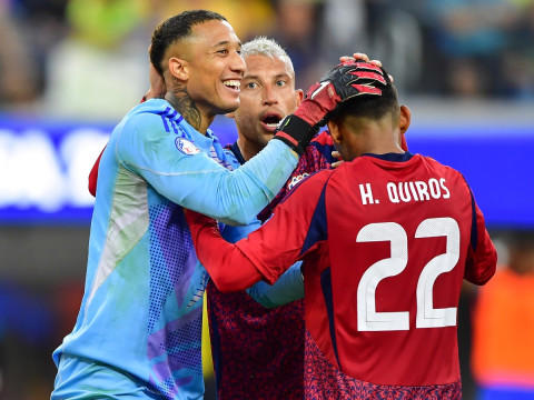 Costa Rica sumó su primer punto en la Copa América 2024 al empatar sin goles ante Brasil. (Mexsport).
