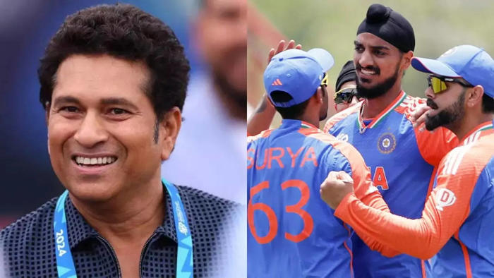 sachin tendulkar identifies 'two crucial moments' as rohit sharma's india beat australia at t20 world cup 2024