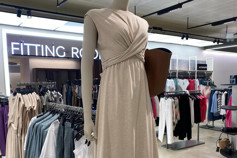 amazon, shoppers praise m&s's 'comfortable and flattering' cotton dress that comes in under £40