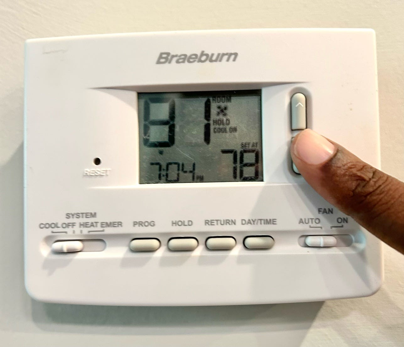 Augusta summers can get heated What temperature should you set your a