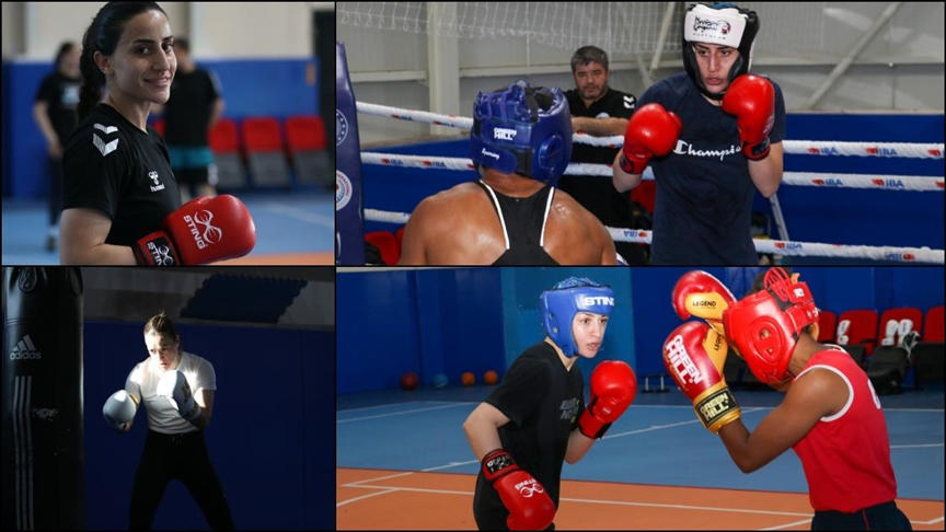 paris olimpiyatları'na 6 sıkletin 5'inde kota alan kadın boksörler, iddialı hazırlanıyor