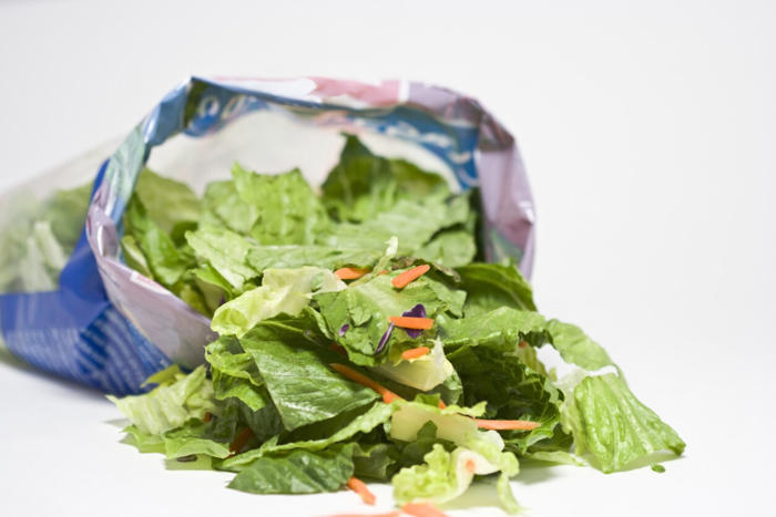la salade en sachet visée par deux rappels consommateurs