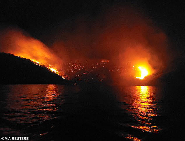 brit was among guests on superyacht 'that triggered greek wildfires'