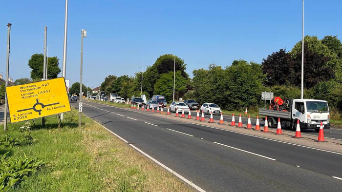 queues on new a27 roundabout 'beyond frustrating'