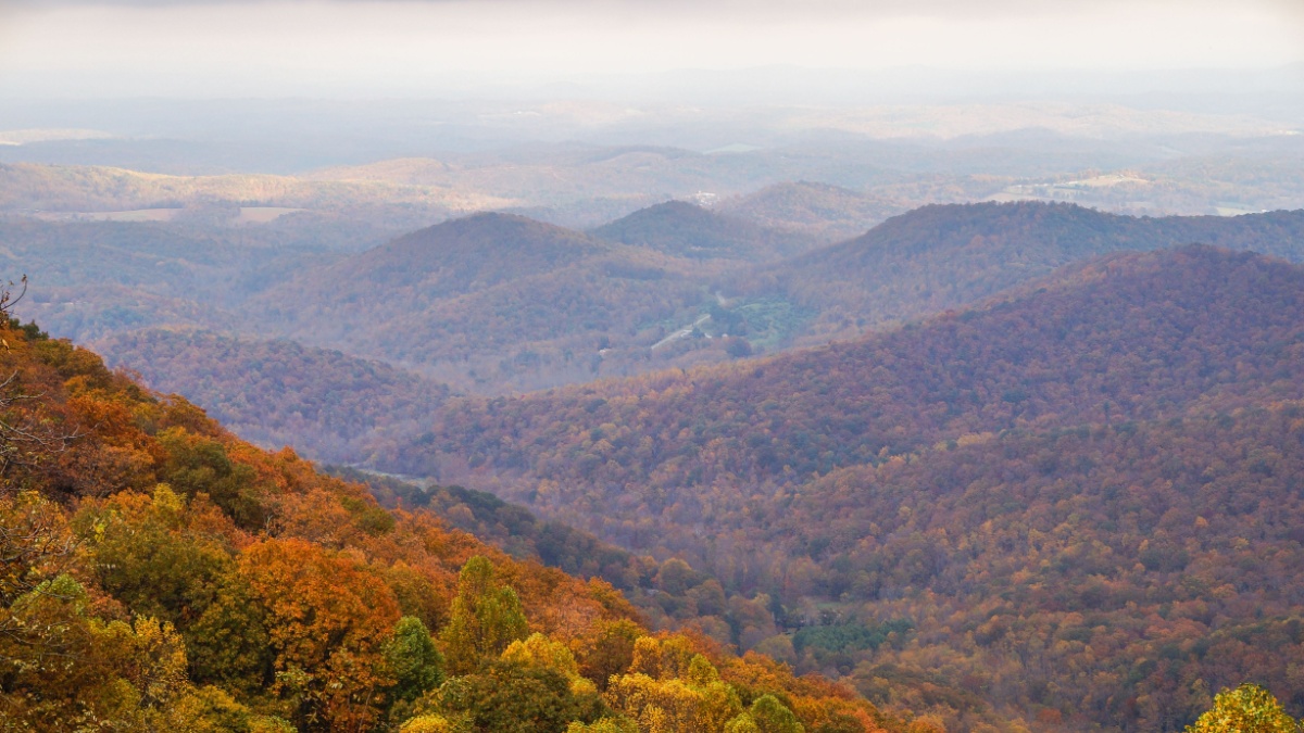 <p>Here’s another good place to spend the night since there’s camping and lodging available. While there, take the short, easy hike out on Rocky Knob, where there are openings that yield nice views of the valley to the east.</p>