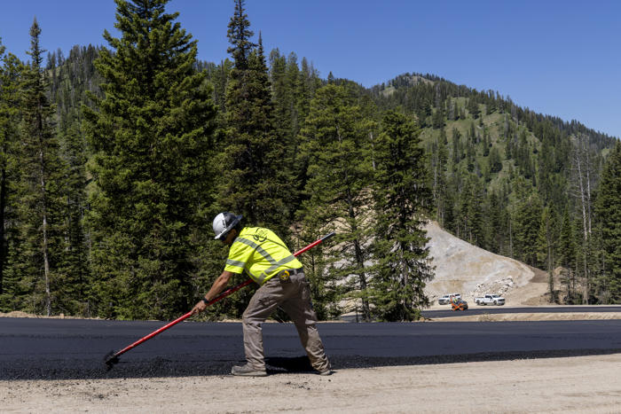 three weeks after a landslide, wyoming will reopen a highway critical for commuters