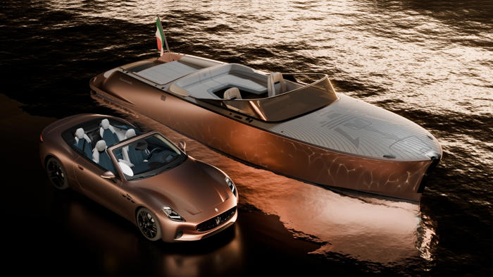 maserati’s new all-electric boat is capable of 600 horsepower