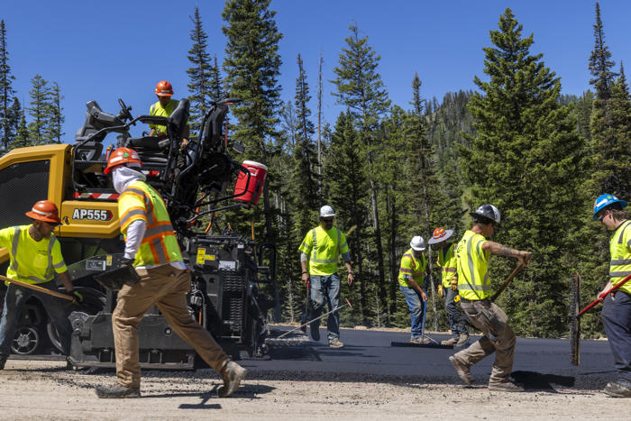 three weeks after a landslide, wyoming will reopen a highway critical for commuters