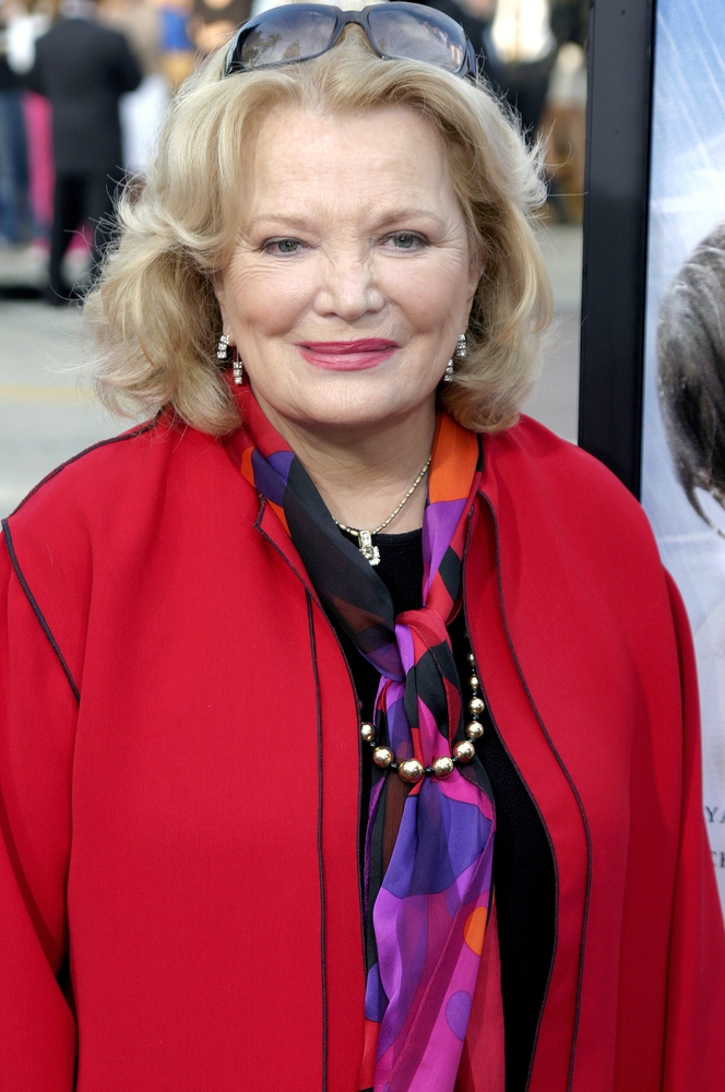 Gena Rowlands, Legendary Actress And “The Notebook” Star, Has Alzheimer ...