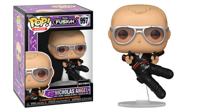 New Hot Fuzz Funko POP Fires Two Guns Whilst Jumping Through The Air ...