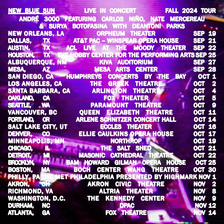The 64 Most Anticipated Tours of 2024
