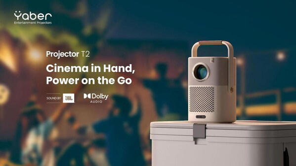 amazon, introducing the yaber projector t2/t2 plus: battery-powered portable projector with native 1080p resolution
