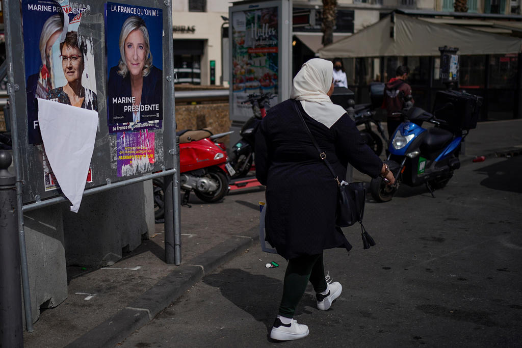 oron ökar hos franska muslimer inför valet