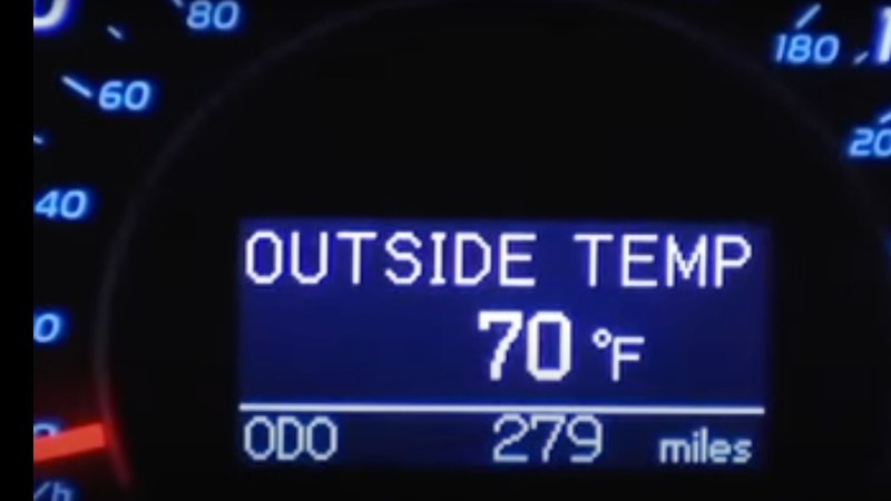don't trust your car's thermometer. here's why