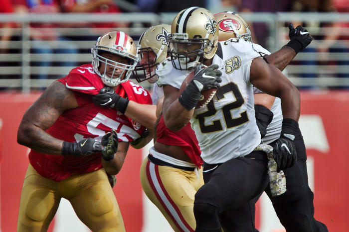mark ingram's 75-yard touchdown run is the saints play of the day