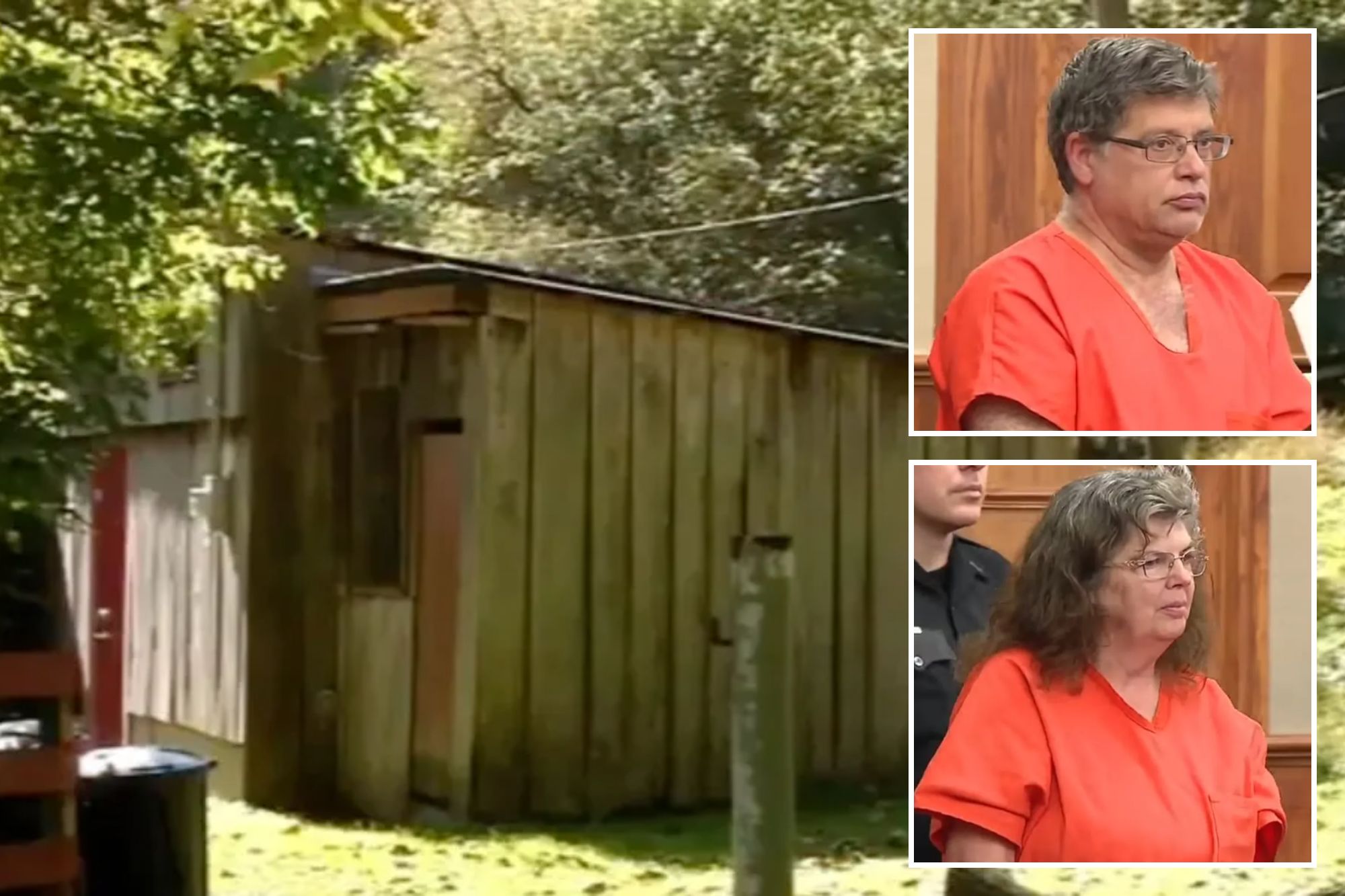 White couple who forced adopted black children to work as ‘slaves