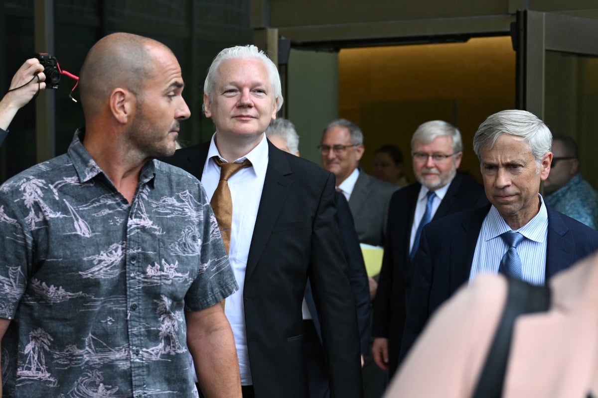 Julian Assange Walks Free After Making Deal With US To Plead Guilty In ...