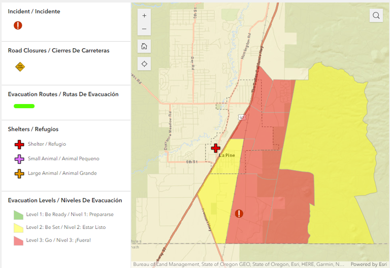 Darlene Fire prompts Level 3 ‘Go Now’ evacuation in Deschutes County ...