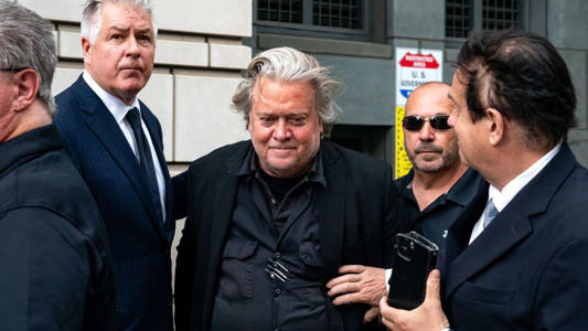 Steve Bannon’s New York criminal fraud trial will no longer be overseen by judge who presided over Trump’s hush money trial<br><br>