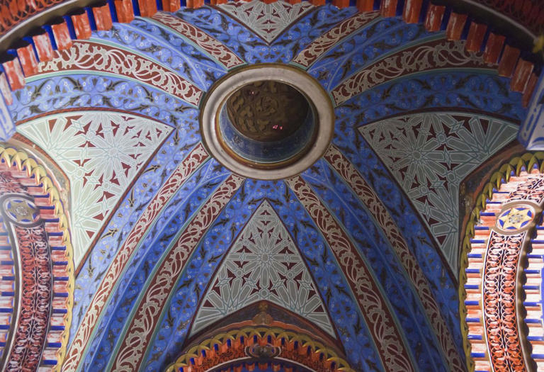 ammezzano Ancient Castle Oriental Ceiling