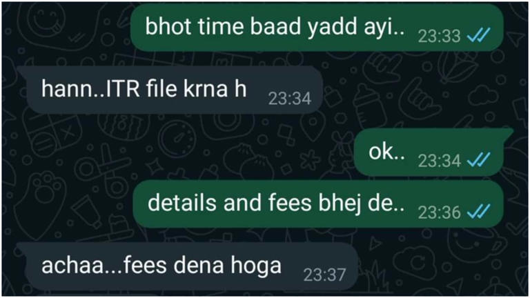 CA aspirant shares frustration after friend asks for 'free' ITR filing. Viral post triggers mixed reactions