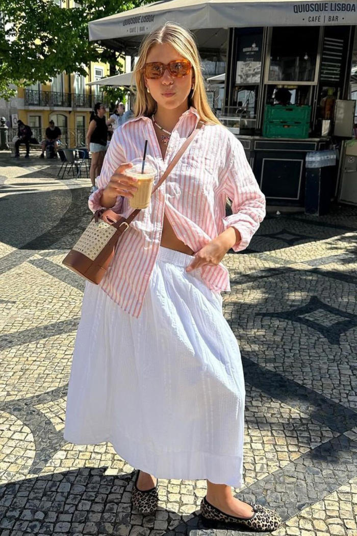 trust me, a white skirt is about to be the hardest working staple in your summer wardrobe