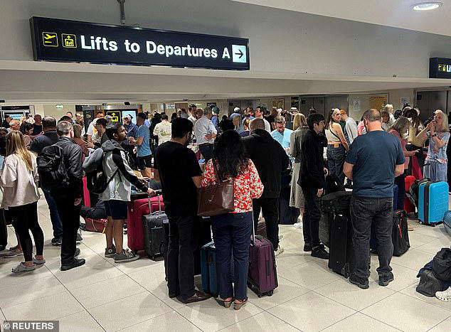 what is going on at britain's airports? it's not even peak summer yet!