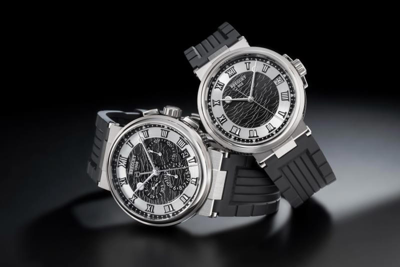ブレゲ“航海”着想の腕時計「マリーン」ホワイトゴールド×ブラックダイヤルの限定モデル