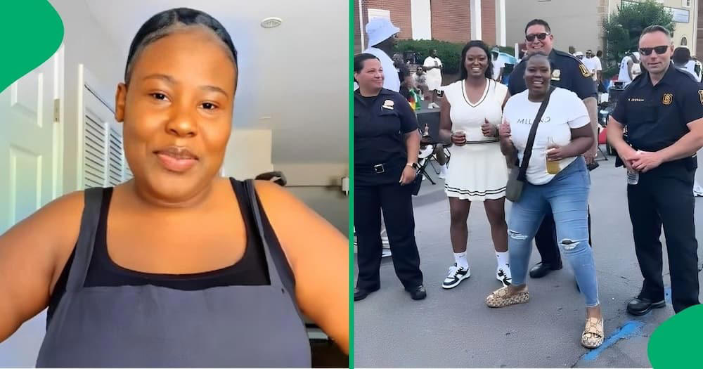 watch: mzansi woman shares viral video dancing with american cops to iplan
