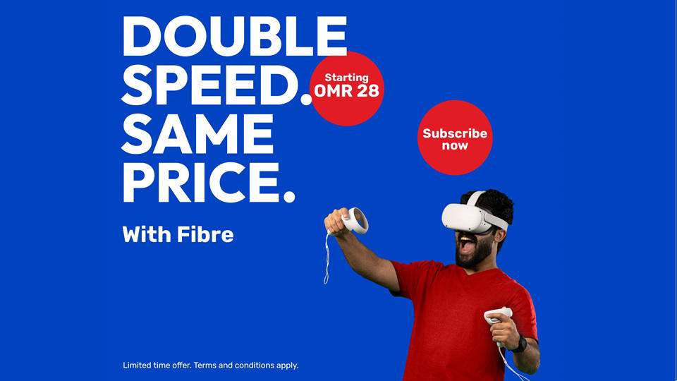 double the internet speed limit with ooredoo’s fibre home internet