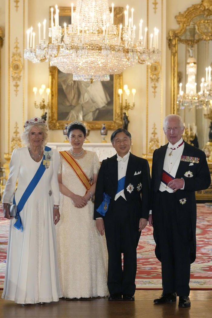 the personal message behind queen camilla's state banquet tiara