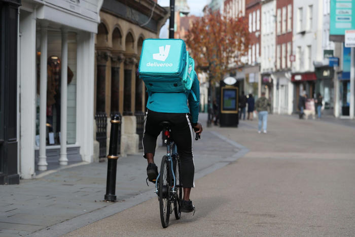 deliveroo shares rise on reported takeover interest from us rival