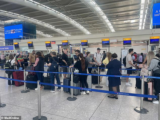 what is going on at britain's airports? it's not even peak summer yet!
