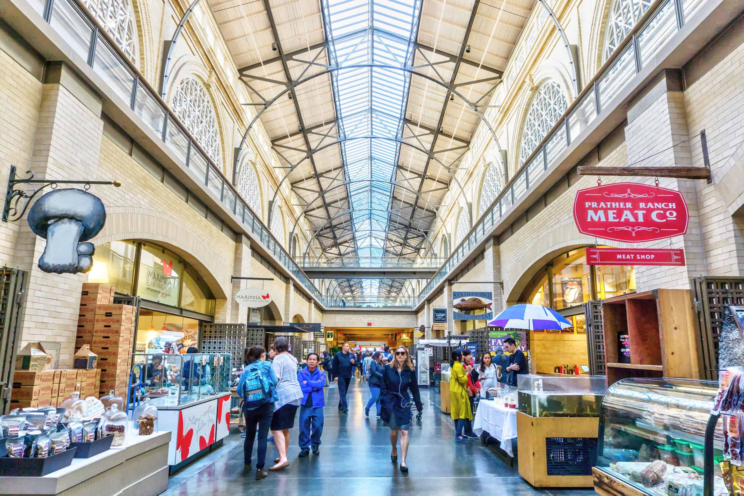<p>Ferry Building Marketplace is a food lover’s haven located on the waterfront, featuring artisanal products, fresh produce, and gourmet food stalls. The market also offers stunning views of the Bay Bridge. Try the fresh oysters and artisan cheeses, and visit in the morning or early afternoon for the best experience. Itâs located at the Embarcadero, accessible by BART, Muni, or ferry.</p><p>This article originally appeared on <a href="https://rarest.org/?p=32632&preview=true">Rarest.org</a>.</p>