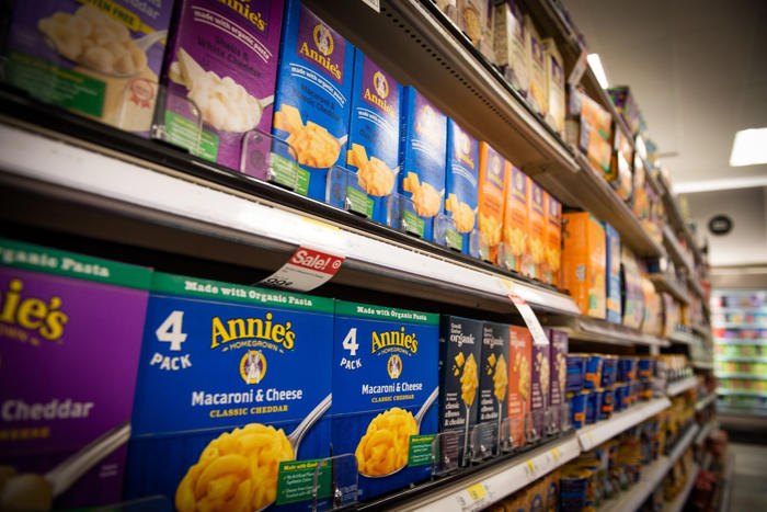 general mills shares fall on sales outlook as shoppers buy less