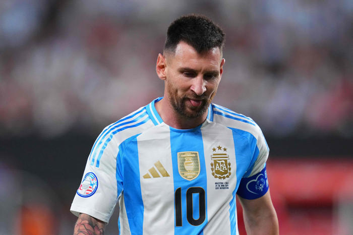 argentina respira aliviada por messi: la lesión no es grave