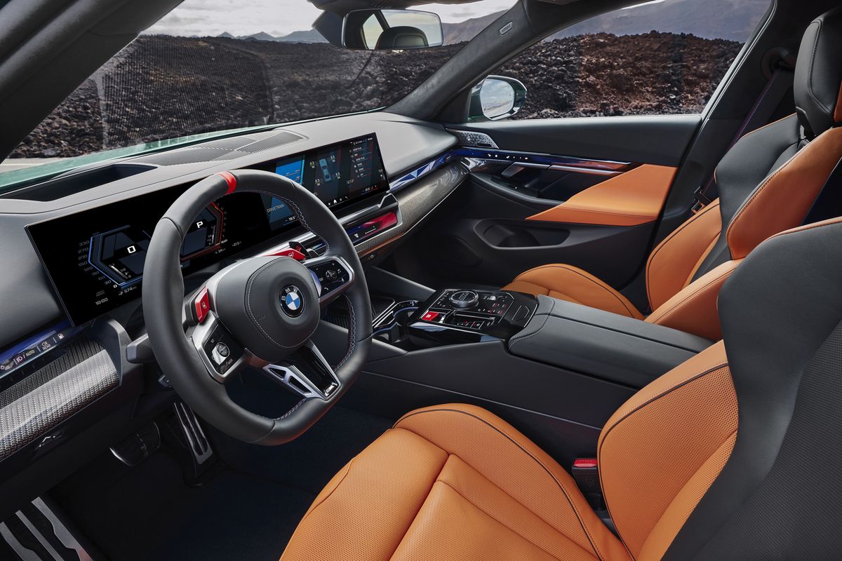 View Interior Photos of the 2025 BMW M5