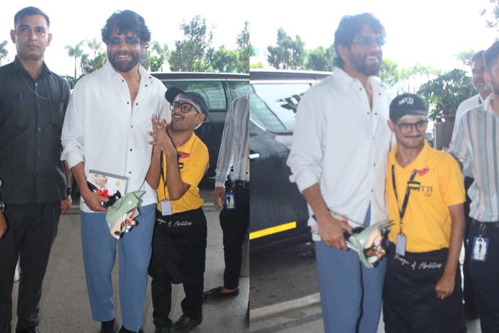 nagarjuna says 'humara galti hai' as he meets differently abled fan who his bodyguard pushed; watch