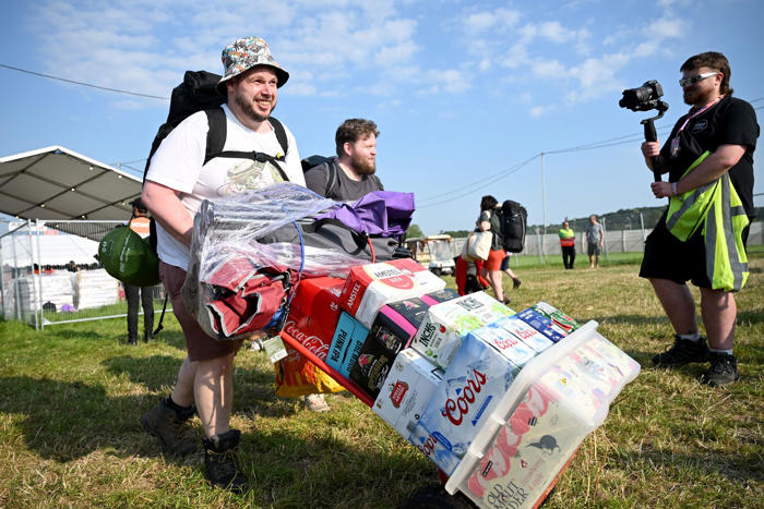 glastonbury 2024's drink prices revealed with water and alcohol costing almost the same